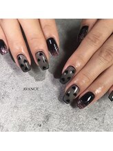 アヴァンセ(AVANCE)/ブラックハートネイル