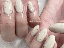 ジュエ ネイルスタジオ(jouer nailstudio.)/studs x stone