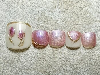 レイネイル レイエステティック 岐阜茜部店(RAY NAIL & RAY ESTHETIC)/Ｓｐｒｉｎｇ　ｎａｉｌ　