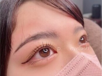 パスタイムネイルズ(Pastime nail's)の写真/【パーマ】ラッシュリフト＋【眉毛】ハリウッドブロウリフトが大好評！お顔に合わせたデザインで目力UP♪