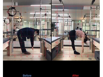 ラ ピラティス 銀座店(La pilates)/当店のビフォーアフターご紹介！