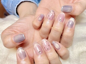 ツインネイル 塩釜口店(twin.nail)/milkマグ