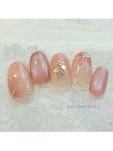 ネイルサロン クイル(QUILL)/３月さくら（３）