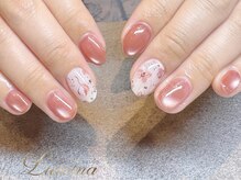 ルミナ 伊勢崎店(Lumina)/手描き花ネイル