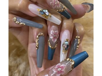 サロンドボーテ ル リアン(Salon de beaute Le Lien)の写真/長さ出しで、“なりたい指先”へ