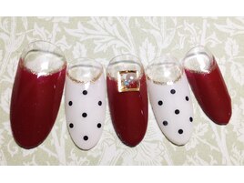 ドット/逆フレンチ/フレンチ