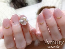 成人式ネイル♪