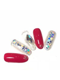 オーロラネイル