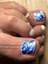 ビューティーエステ ケイトアンドハニー(Beauty Esthe Kate&Honey)/フットネイルアート2本