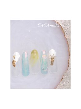 ガガ ネイルアンドビューティー(GAGA)/定額アート♪ゴージャスコース