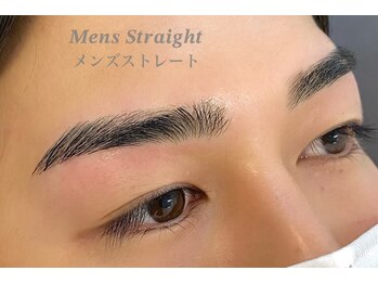 ルミシアトウキョウ 大阪梅田店(LUMICIA.TOKYO)/メンズストレート眉/メンズ眉毛
