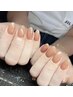 透明な150種類から選べるワンカラー　「ケア込み」