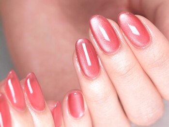ルシェノン(Le chainon)の写真/華やかさよりも自然な美しさを求める方に◎さりげなくトレンドも取り入れたシンプルネイル*[センター北]