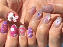 AKANE：手作り３Dパーツはサロンにいくつかご用意がございます！