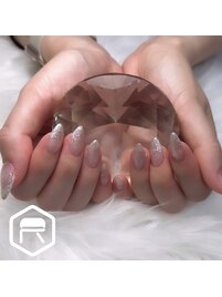 ラメグラデーション