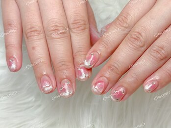 ノア ネイル(Noa Nail)/チークマグネットフレンチネイル