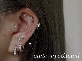 オテテ アイアンドハンド(otete eye&hand)/耳ツボジュエリー