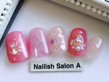 ネイリッシュサロン エー(Nailish Salon A)/2017バレンタインネイル