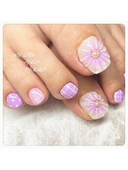 アネラ(ANELA)/ぷっくりお花ネイル