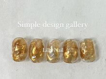 リリア ネイルサロン(Lilia Nail Salon)/Simple design