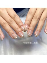 エムネイル ブランチ(Mネイル branch)/satomi担当:ガラスフレンチ