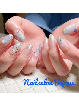 デジャヴ(Dejave)/雪の結晶ネイル