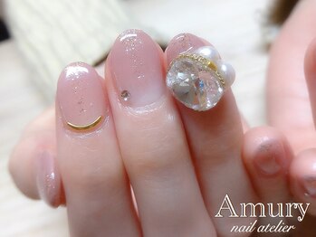 アミュリー ネイル アトリエ(Amury nail atelier)/成人式ネイル♪