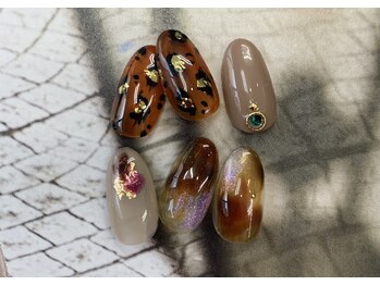 ジュエルズ ネイル(Jewels Nail)/定額ネイル【秋デザイン】