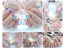 持ち込みデザインが人気♪定額制nailや寝ながら出来るフットが◎