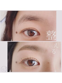 アンドエー(and...A)/まつ毛と眉毛を整えただけ♪