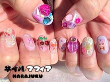 ネイルマフィア 原宿(NAIL MAFIA)/カラフルパーツ★