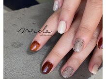 ミエレ(miele)/韓国秋ブラウン淡色ニュアンス