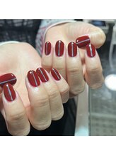 プリュネ(Prune)/ボルドー/ブルー