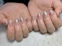 サロンド イト(salon de ito)/ワンカラー×ラメグラデーション