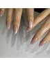《nail hand》繊細キラキラ＊マグネット＊ワンカラーコース ￥6000