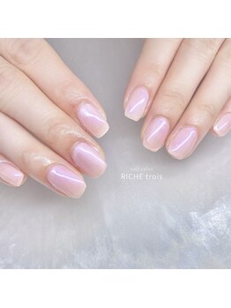 リッシュ トロワ(RICHE trois)/ちゅるんオーロラピンクマグ