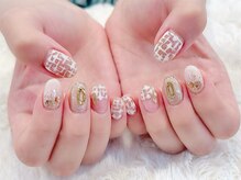 ラルネイル 大宮(Lull. nail)/＃ツイード　＃大人ネイル