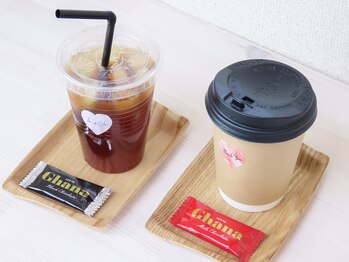 ウィンジュリー(Winjury)/施術後はドリンクでほっと一息♪