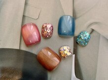 ネイルサロン リン(Lin)の雰囲気（春夏秋冬/　キラキラ/マグネットネイル　フットネイル）