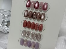 ホリーホック ネイル 仙台泉(HollyHock Nail)の雰囲気（大人可愛い・綺麗め・オフィス系が得意♪マグネット/ワンカラー）