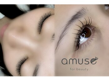 アミューズ フォー ビューティー(amuse for beauty)の写真/自然に美しく、洗練された目元へ