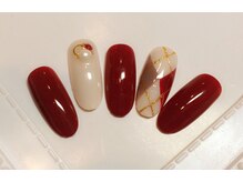 ネルフィーズ(NAILFY's)/アーガイル柄ネイル