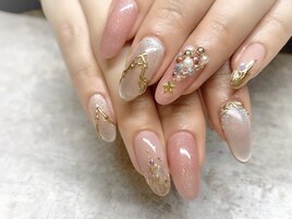 クリスマスネイル