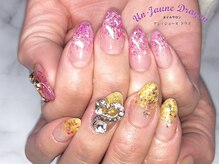 アン ジョーヌドラゴ/【自爪ネイル】ラメグラネイル