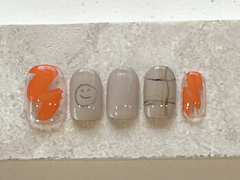 カラ ネイル 中津店(calla nail)/色鉛筆アート