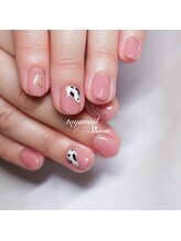 たゆ ネイル(たゆnail)/ピンクアニマルネイル