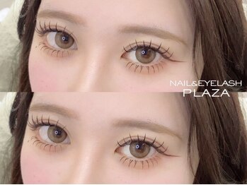 アイラッシュプラザ 南森町店(EYELASHPLAZA)の写真/束感のあるまつ毛を叶える《LEDマツエク/まつげパーマ》でリピート多数！トレンド感のある目元で印象UP！