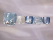 ジェミーネイル シンジュク(Jemiy nail shinjuku)/うるうる海マグフット￥10480