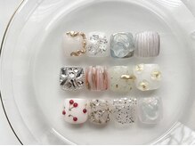 アンルボネイルアイラッシュ(anlubon)/ぷっくりうる艶フットネイル