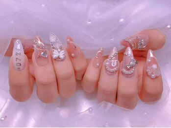 ユミ(U mi)の写真/持ち込みネイル/パラジェル変更◎経験豊富なスタッフで技術力に定評◎あなたの理想のネイルを叶えます♪